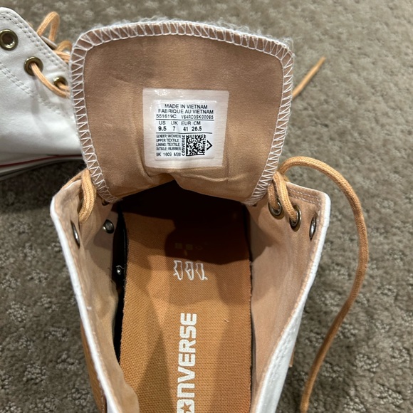 Converse All Star Wedge Platform 9.5 - Picture 8 of 10